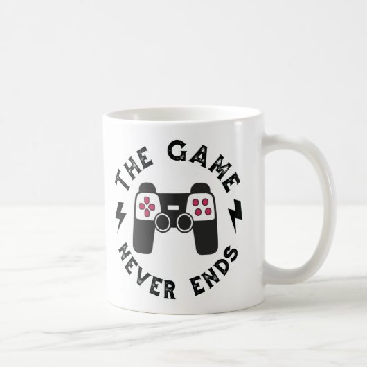 Mug Le Jeu ne se termine jamais (Droite)