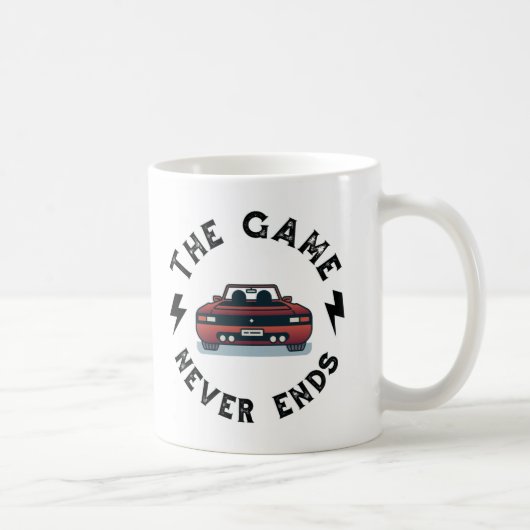 Mug Le jeu n'est jamais fini (Droite)