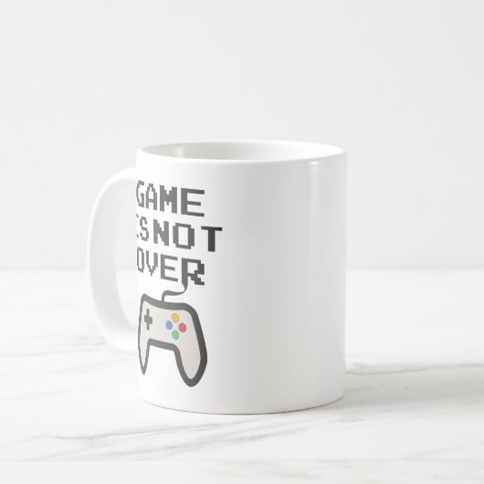Mug Le jeu n'est pas terminé (Devant gauche)