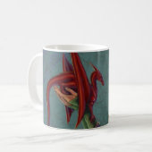 Mug Le jeune dragon rouge (Devant gauche)