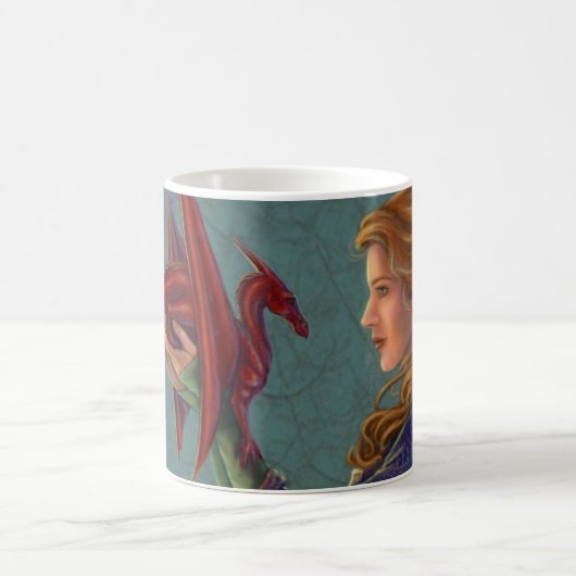 Mug Le jeune dragon rouge (Centre)