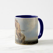 Mug Le Jeune Étranger Perdu, Perdu dans la Prairie par (Devant droit)