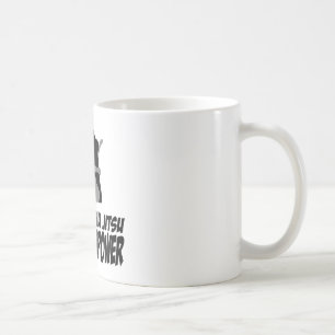 Mug Le jitsu brésilien de jiu est la ma superpuissanc