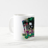 Mug Le Joker - Visage et logo (Devant gauche)