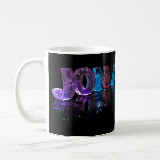 Mug Le Jonathan nommé dans 3D s'allume (la (Gauche)
