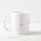 Mug Le jour de la maman heureuse ! , (Gauche)