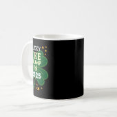 Mug Le Jour de la Saint Patrick A De La Chance Comme T (Devant gauche)