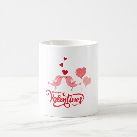 Mug Le jour de la Saint-Valentin, la coupe déborde d'a (Centre)