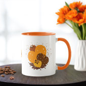 Mug Le jour de maman s'améliore avec le café Café Deux
