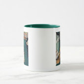 Mug Le jour de mère heureux (Centre)