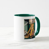 Mug Le jour de mère heureux (Devant droit)