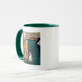 Mug Le jour de mère heureux (Devant gauche)