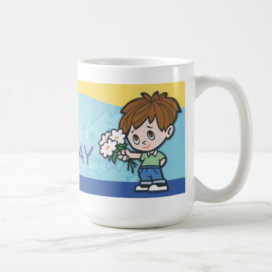 Mug Le jour de mère heureux (Droite)