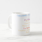 Mug Le jour de mère heureux, MindfulOutstandingThere (Devant gauche)