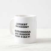 Mug Le jour J, la plus grande bataille d'invasion (Devant gauche)