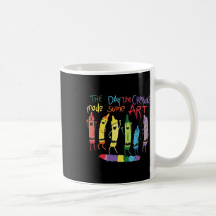 Mug Le Jour Les Crayons Quittent Les Décorations Anniv