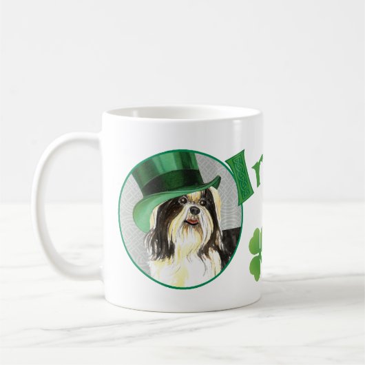 Mug Le jour Shih Tzu de St Patrick (Gauche)