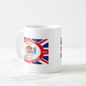 Mug Le jubilé de diamant de la Reine (Devant gauche)
