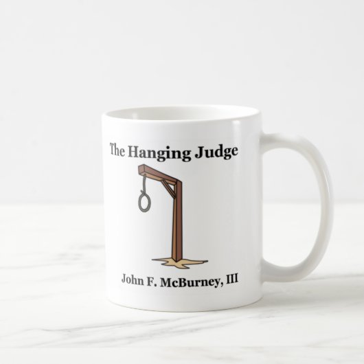 Mug Le juge accrochant (Droite)