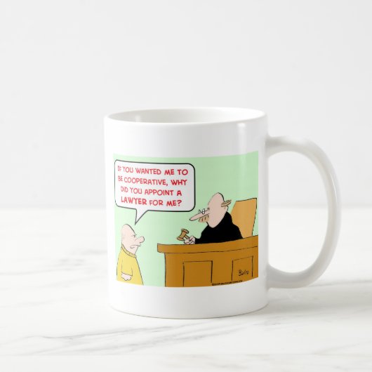 Mug le juge nomment la coopérative d'avocat (Droite)