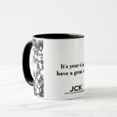 Mug Le kaléidoscope du premier volume, art trois (Devant gauche)