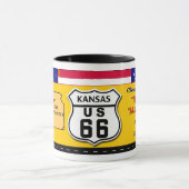 Mug Le Kansas - itinéraire 66 (Centre)