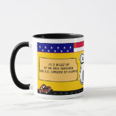 Mug Le Kansas - itinéraire 66 (Gauche)