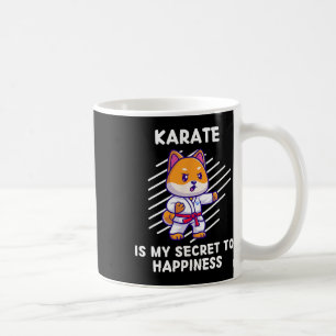 Mug Le Karate De Shi Inu Est Mon Secret Au Bonheur Shi
