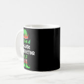 Mug Le Karate Instructor Elf Christmas Matching Pajam (Devant gauche)