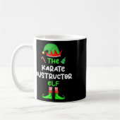 Mug Le Karate Instructor Elf Christmas Matching Pajam (Gauche)