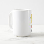 Mug Le KENYA - emblème/drapeau/manteau des (Devant gauche)