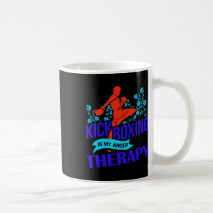 Mug Le kickboxing est ma thérapie de colère Combat d'a