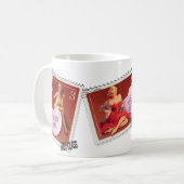 Mug Le kitsch Bitsch : Coeur Pin-UPS de sucrerie (Devant gauche)