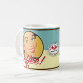 Mug Le kitsch Bitsch : Le café du KB ! (Devant gauche)