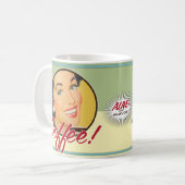 Mug Le kitsch Bitsch : Le café du KB ! (Devant gauche)