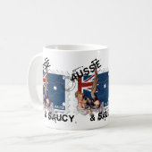 Mug Le kitsch Bitsch : Pin- australien et hardi (Devant gauche)