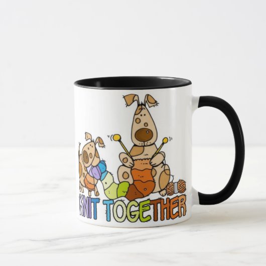 Mug le knit attaquent ensemble (Droite)
