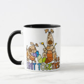 Mug le knit attaquent ensemble (Gauche)