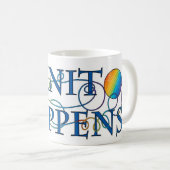 Mug Le Knit se produit (Devant droit)