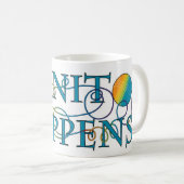 Mug Le Knit se produit (Devant droit)