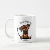 Mug Le Laboratoire Chocolat C'Est Tout À Propos De Moi (Gauche)