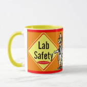 Mug Le "laboratoire Sécurité-n'est aucune plaisanterie (Gauche)
