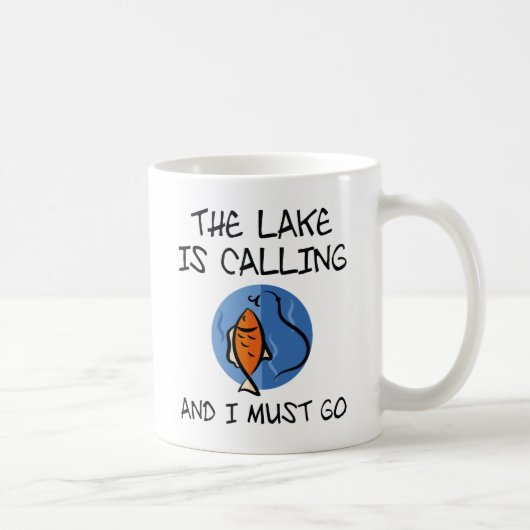 Mug Le lac appelle (Droite)