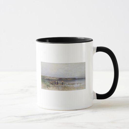 Mug Le Lac Balaton avec le rivage d'Akarattya, 1885 (Droite)
