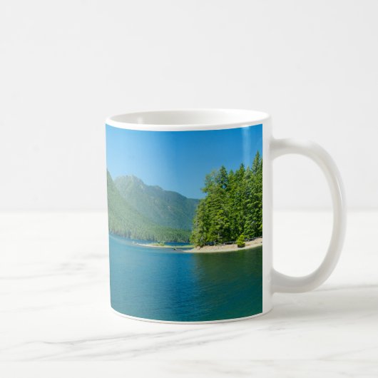 Mug Le lac Cushman en été (Droite)