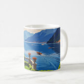 Mug Le Lac de Côme Italie Voyage (Devant droit)