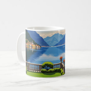 Mug Le Lac de Côme Italie Voyage