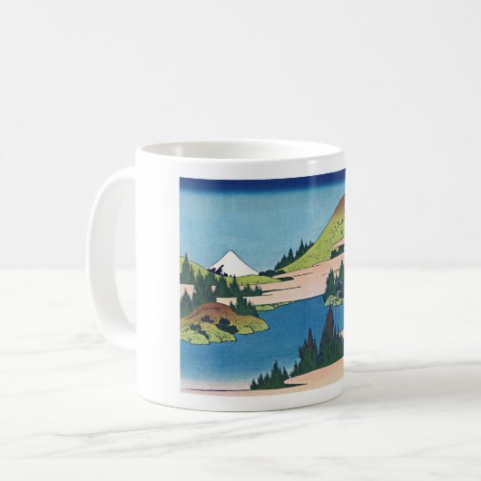 Mug Le lac d'Hakone (Devant gauche)