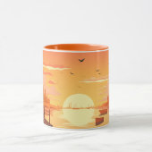 Mug Le Lac Est Mon Endroit Heureux (Centre)