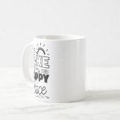Mug Le Lac Est Mon Endroit Heureux (Devant gauche)